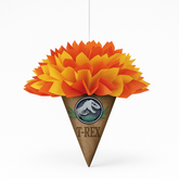 Jurassic World T-Rex Torch Pom Pom Hanging Decorations - 3 Pack